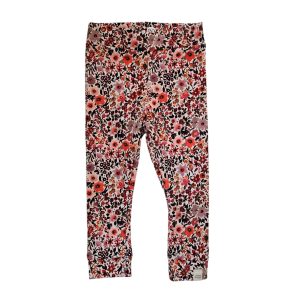 Skinny legging – Flowers klei roze