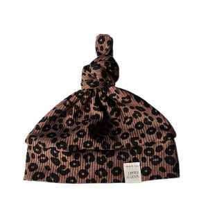 Newborn Mutsje los – Rib panter bruin