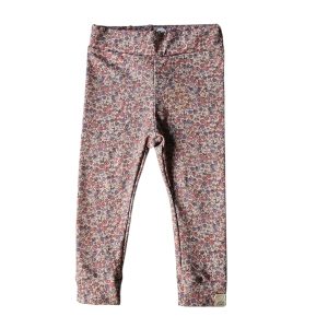 Skinny legging – Mooie Bloem Klei Roze