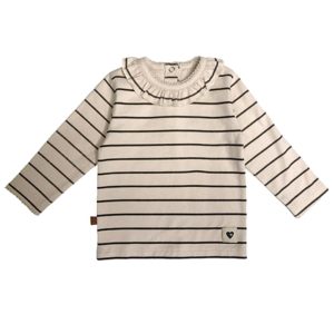 Frogs and Dogs t-shirt gestreept amour