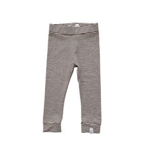 Skinny legging –   Smal streep Dark brown