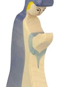 Holztiger Kerstmis: Maria – blauw-wit