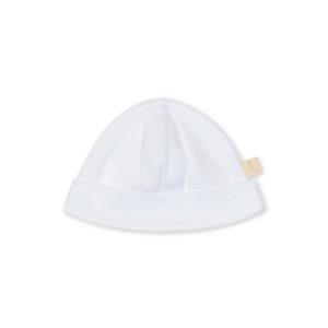 Baby gi basis muts katoen wit
