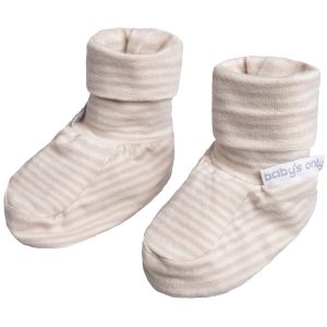 Baby’s Only | slofjes stripe oud roze