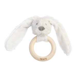 Happy Horse – Bijtring Ivory Rabbit Richie – Met naam