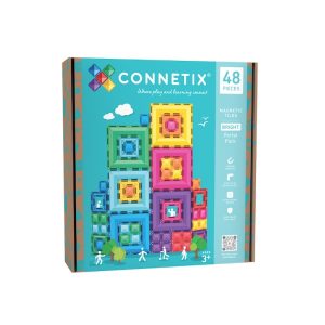 Connetix – Magnetisch speelgoed – Bright portal set – 48 stuks