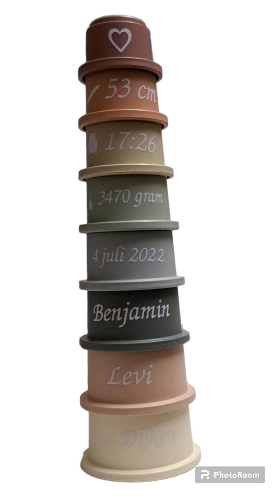 Stapeltoren gepersonaliseerd - Afbeelding 2