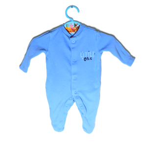 Primark baby boxpakje blauw Little One maatje 50