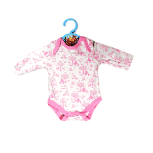 Disney C&A rompertje wit met roze Disney figuurtjes maatje 56