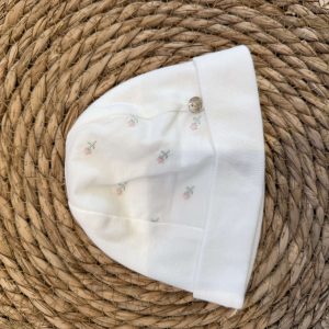 SALE Purete du bebe girls muts 278 flower/creme
