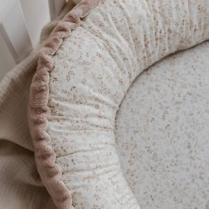 Babynestje – Bamboe flowers old pink