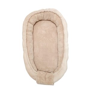 Babynestje – Rib Bamboe Brown