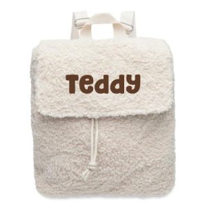 Rugtas Boucle – Naturel – Met naam