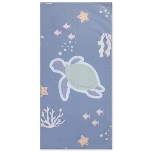 Swim Essentials strandlaken microvezel schildpad, 65x135cm