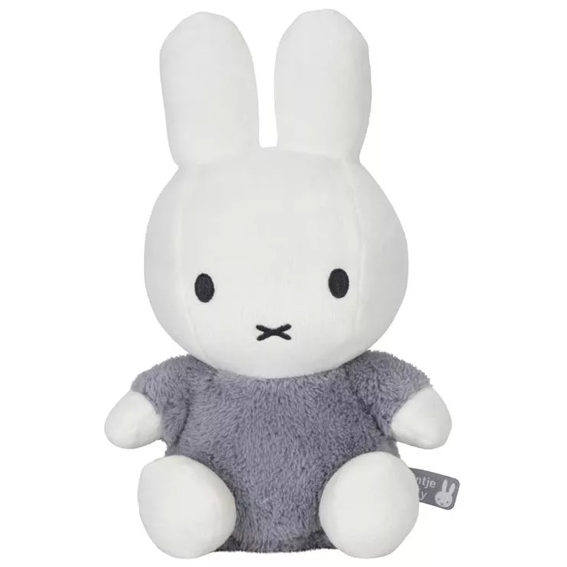 Nijntje knuffel fluffy blauw, 25cm