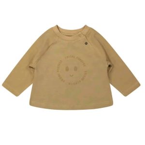 Riffle T Shirt Moove Lange Mouwen Jersey Brown