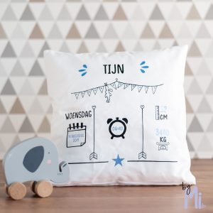 Geboortekussen “Tijn”