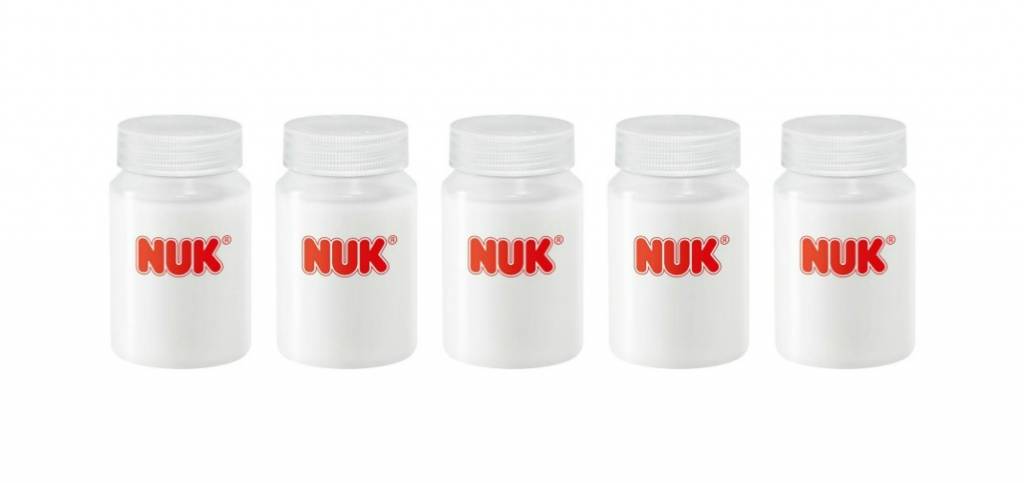 NUK moedermelk flessenset 5/80 ml - Afbeelding 2